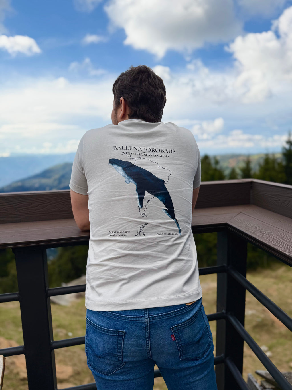 Camiseta Ballena Jorobada